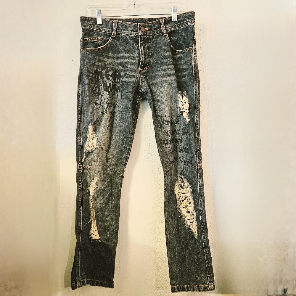 Algonquins Japanese Punk Rock Fashion Jeans